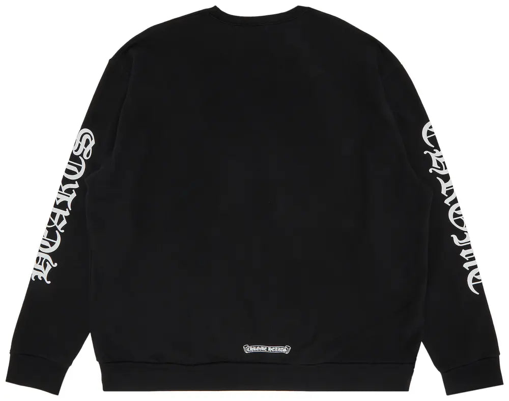 Chrome Hearts Neck Logo Crewneck Sweatshirt