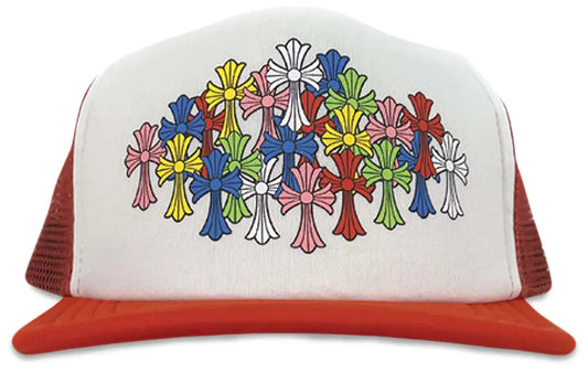 Chrome Hearts Multi Cross Trucker Hat