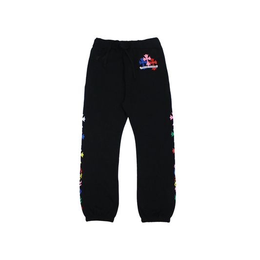 Chrome Hearts Multicolor Cemetery Cross Sweatpants